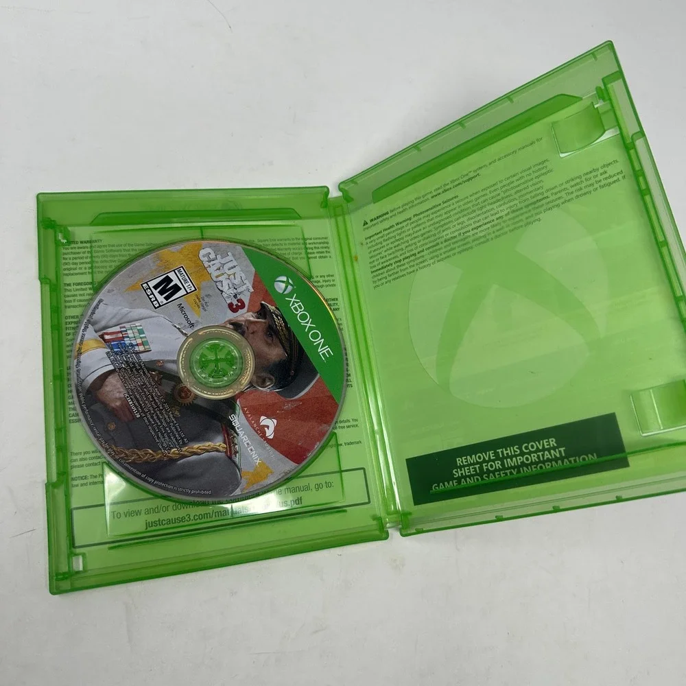 Square Enix Just Cause 3 Xbox One Standard Green Excellent‎ Action Adventure